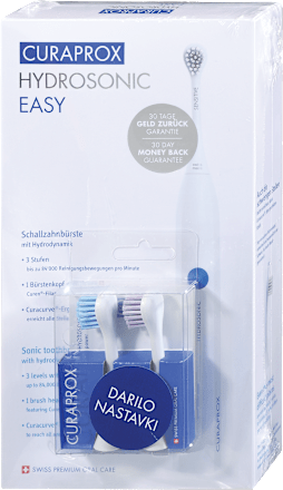 Sonična zobna ščetka Hydrosonic Easy + DARILO: 2 nastavka Power CURAPROX