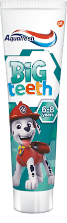 Детска паста за зъби Big teeth 6-8 years Aquafresh