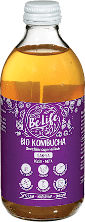 BIO Kombucha z okusom šabese BeLife