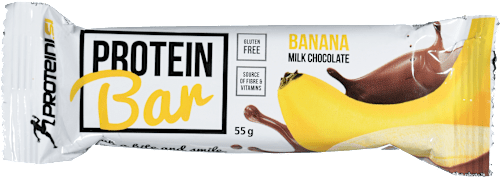 PROTEIN Bar - banana i mlečna čokolada proteini.si