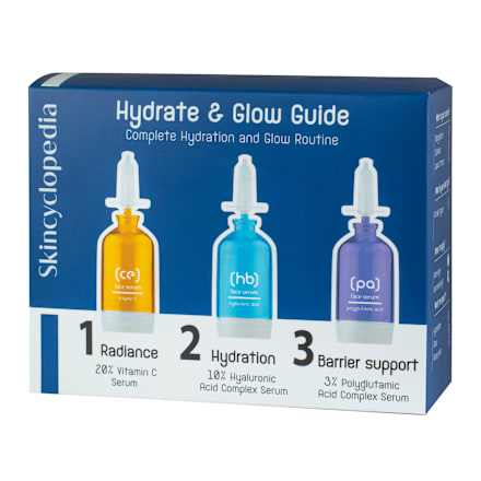 Комплект серуми Hydrate, 3 x 15 ml Skincyclopedia