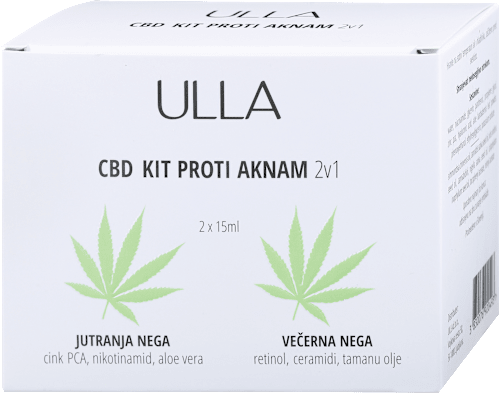CBD Kit proti aknam 2v1 (2x15 ml) ULLA
