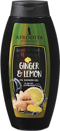 Kremasto-uljani gel za tuširanje GINGER & LEMON  AFRODITA