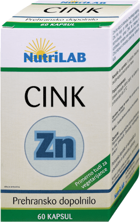 Prehransko dopolnilo Cink  NutriLAB