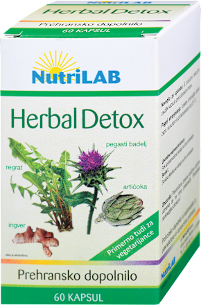 Prehransko dopolnilo Herbal Detox NutriLAB