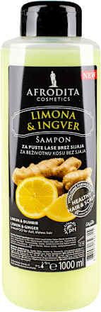 Šampon za kosu, limun i đumbir AFRODITA