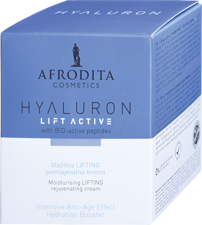 Vlažilna LIFTING pomlajevalna krema Hyaluron Lift Active AFRODITA