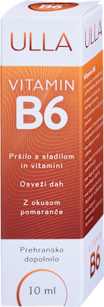 Prehransko dopolnilo Vitamin B6, pršilo ULLA