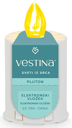 Elektronski vložek Pluton Plamen 60 dni vestina