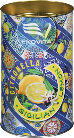 Dišeča sveča Citronella Sicilijanska limona EKOVITA