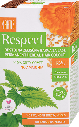 Barva za lase R26 Čokoladna Respect