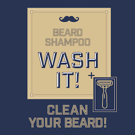 MEN  WASH IT! šampon za bradu SENSITIVE AFRODITA