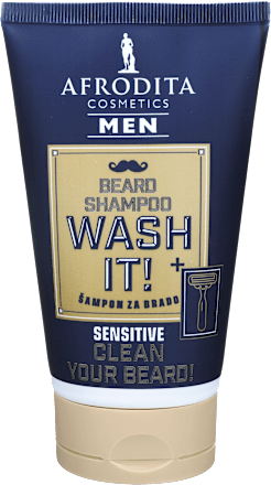 MEN  WASH IT! šampon za bradu SENSITIVE AFRODITA
