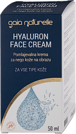Hyaluron krema za lice gaia naturelle