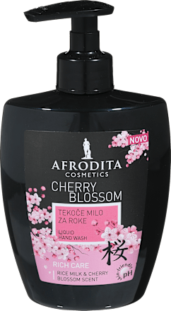 Tekoče milo Cherry Blossom AFRODITA