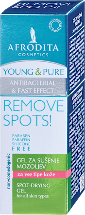 YOUNG & PURE gel za sušenje bubuljica AFRODITA