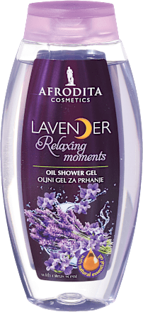 Oljni gel za tuširanje Lavender  AFRODITA