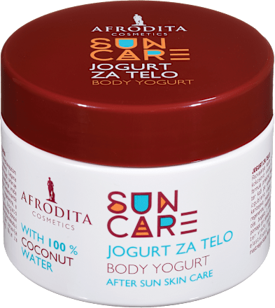 Sun Care jogurt za tijelo poslije sunčanja AFRODITA