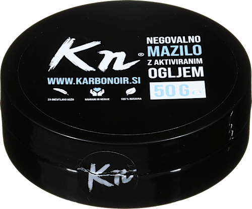 Negovalno mazilo z aktivnim ogljem Karbonoir