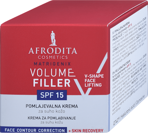Matrigenix Volume Filler krema za pomlađivanje, SPF 15 – za suhu kožu AFRODITA