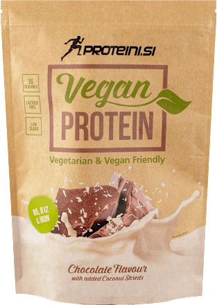 Vegan PROTEIN - čokolada i kokos proteini.si