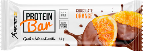 Beljakovinska ploščica pomaranča proteini.si