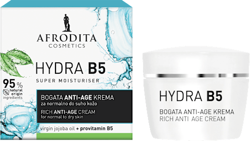 HYDRA B5 bogata anti-age krema za lice AFRODITA