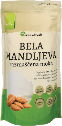 Bela mandljeva moka, razmaščena Pajs brez obresti