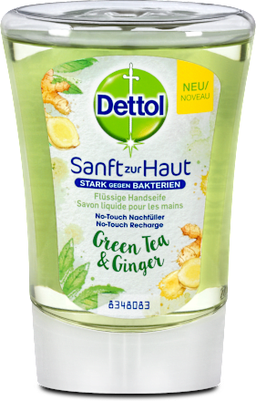 Soft on Skin Handseife No-Touch Nachfüller Green Tea & Ginger Dettol