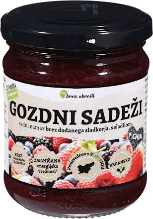 Sadni namaz GOZDNI SADEŽI, s sladili Pajs brez obresti