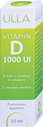 Prehransko dopolnilo Vitamin D, pršilo ULLA