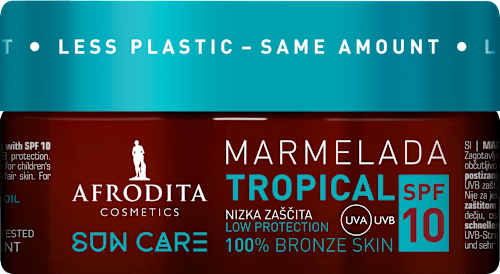 Sun Care Tropical marmelada za sunčanje, SPF 10 AFRODITA