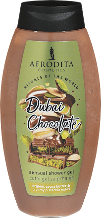 Dubai Chocolate Gel za tuširanje AFRODITA