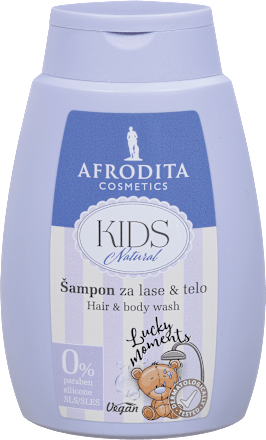 Šampon za lase in telo Kids Natural AFRODITA
