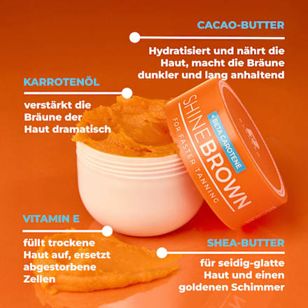 Selbstbräuner Beschleunigung Beta-Carotin Byrokko