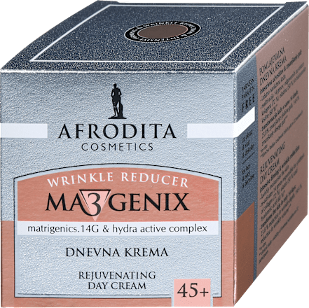 MA3GENIX dnevna krema za lice, 45+ AFRODITA