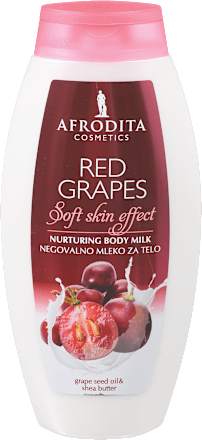 Negovalno mleko za telo Red Grapes AFRODITA