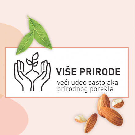 24h MULTIAKTIVNA HRANLJIVA KREMA za  lice - badem AFRODITA