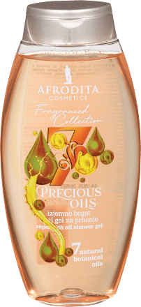 Oljni gel za prhanje 7 Precious Oils AFRODITA