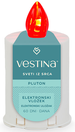 Elektronski vložek Pluton Plamen 60 dni vestina