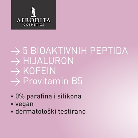5 PEPTIDE serum za lice AFRODITA