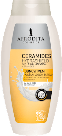 Obnovitveni vlažilni losjon za telo Ceramides Hydrashield AFRODITA