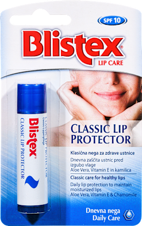 Balzam za ustnice Classic Lip Protector, ZF 10 Blistex