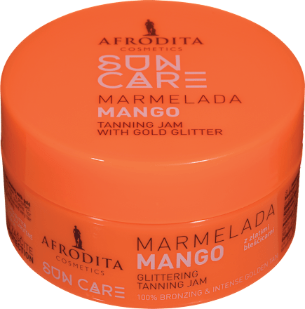 SUN CARE MARMELADA sa zlatnim pigmentima za ubrznao tamnjenje - mango AFRODITA