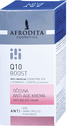 Očesna anti-age krema Q10 Boost AFRODITA