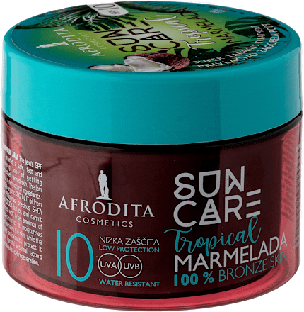 Sun Care Tropical marmelada za sunčanje, SPF 10 AFRODITA