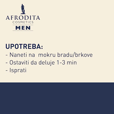 MEN  WASH IT! šampon za bradu SENSITIVE AFRODITA