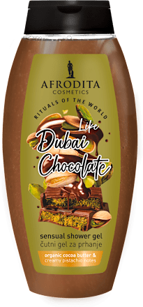 Gel za tuširanje Dubai Chocolate AFRODITA