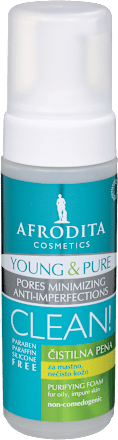 YOUNG & PURE pena za čišćenje lica AFRODITA
