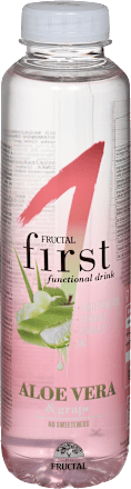 Funkcionalna voda first z okusom aloe vere in grozdja Fructal